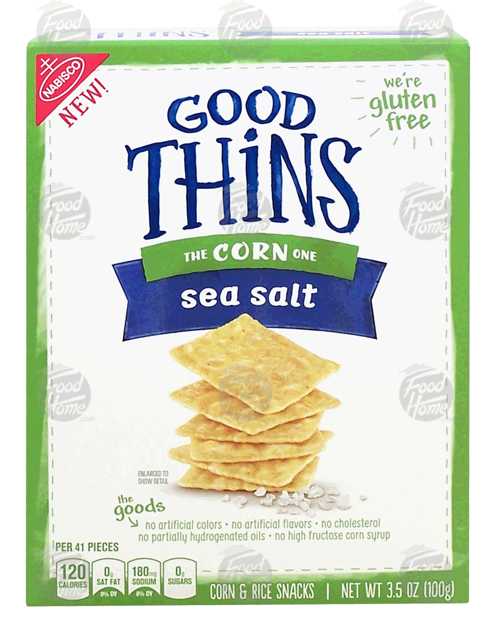 Nabisco Good Thins sea salt corn & rice snacks Full-Size Picture